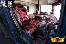 MADMAX トラック用品 鼓星 オリオン シートカバー ブラウン【運転席のみ】 07フォワード H19/07～ 運肘無【送料800円】_画像1