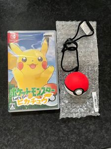 let's goピカチュウ Switchソフト モンスターボール