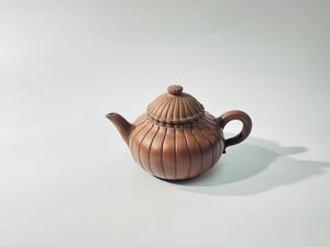 【朱泥急須】宜興　紫泥　紫砂　煎茶道具　中国　唐物