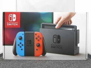 ニンテンドースイッチ Nintendo Switch Joy-Con (L) ネオンブルー/ (R) ネオンレッド HAC-S-KABAA