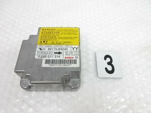 H27 ハイゼット アトレ ABA-S321G (3) エアバック CPU 0285011314 89170-B5040 177989 4412