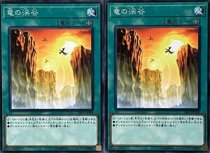 遊戯王 ノーマル 魔法 2枚セット 竜の渓谷 18SP