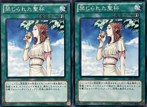 遊戯王 ノーマル 魔法 2枚セット 禁じられた聖杯 GS05