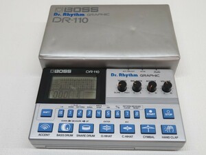 ●BOSS DR-110 シーケンサー リズムマシン Dr.Rhythm アナログ 音楽機器 音楽制作 USED 58059●!!