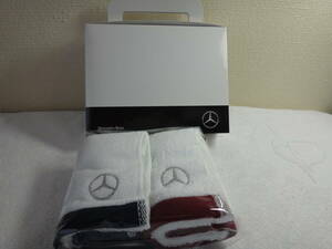  unused Mercedes Benz now . hand towel set 400x300mm( cotton 100%)