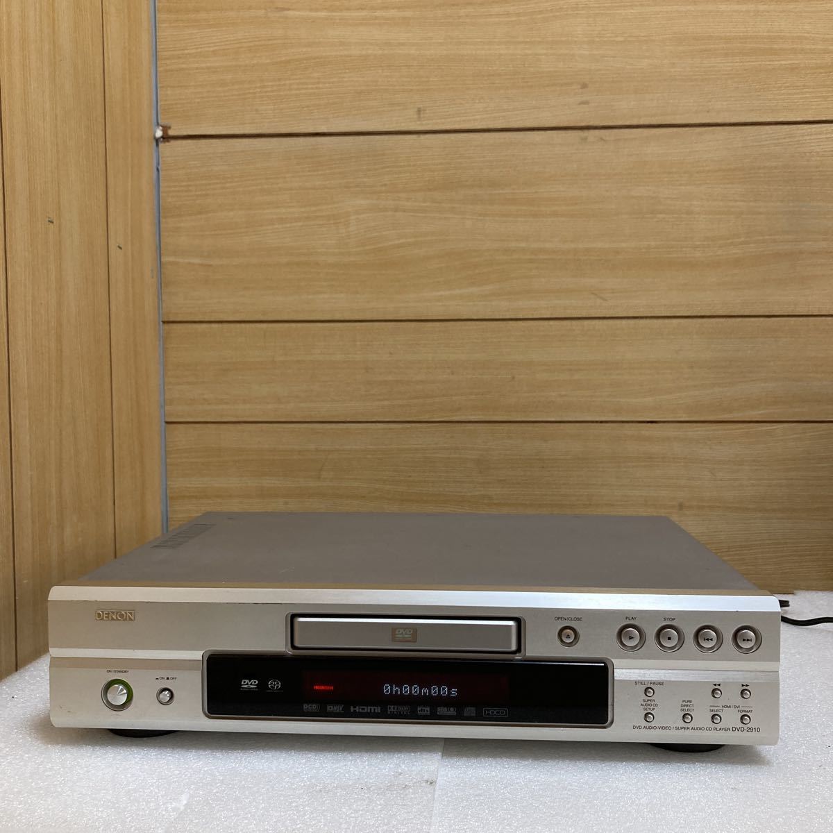 正規品Denon DVDオーディオ DVDビデオ DVD-2910-N スーパーオーディオ