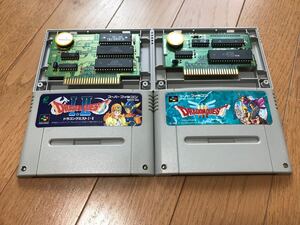 ドラゴンクエスト1.2 ドラゴンクエスト3 ロトシリーズ スーパーファミコンソフト 新品電池交換 メンテナンス済み