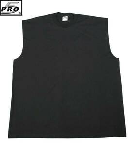 5XL PRO5 プロファイブ ノースリーブ ブラック 黒 袖なし スーパー ビッグサイズ アメリカ バスケ ストリート ヒップホップ 特大 大きい 6L