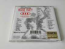 HOUSE PARTY Ⅲ Turn Up The Bass ULTIMATE MEGAMIX CD ARCADE01-6940-61 92年MIX,TCM,Prodigy,Jestofunk,Westbam,Jam&Spoon,Todd Terry_画像2