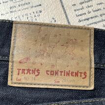 TRANS CONTINENTS トランスコンチネンツ デニムパンツ size 29_画像8