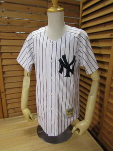 Y送料無料△820【mitchell & ness ミッチェル ＆ ネス】NEW YORK YANKEES 1973 Thurman Munson ベースボールシャツ ユニフォーム SIZE 36