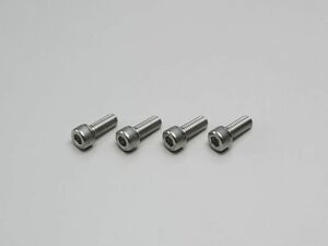 ハリケーン HN2820S M8ステンレス ソケットボルト M8×L20mm 4本入り ネジピッチ1.25mm