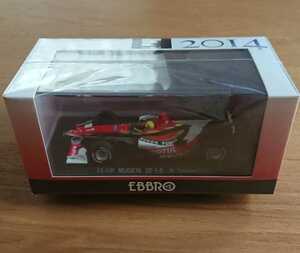 エブロ 1/43 SUPER FORMULA 2014 TEAM MUGEN No.1 山本尚貴