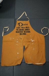 * Vintage Work apron DIERKS