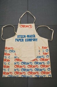 * Vintage Work apron GILBERT PAPER