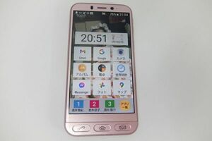 スマートフォン スマホ 704SH 32GB ピンク ソフトバンク Softbank 利用制限〇 初期化済み 0802