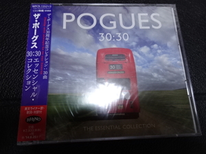 POGUES（ポーグス）「30:30 THE ESSENTIAL COLLECTION」2014年日本盤ベスト盤2CD WPCR-15521～2新品未開封品