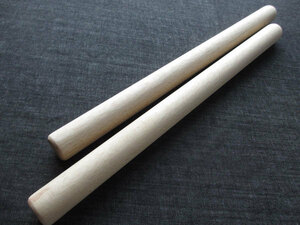  futoshi hand drum chopsticks ( futoshi hand drum ..). material length 42.4cm diameter 3cm NO.1 -ply . firmly breaking difficult 