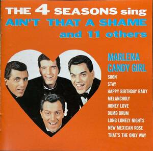 (C29H)☆60s廃盤/フランキー・ヴァリ&ザ・フォー・シーズンズ/サード・アルバム/The 4 Seasons Sing Ain't That A Shame And 11 Others☆