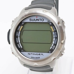 H565 スント クオーツ 腕時計 SUUNTO スティンガー デジタル 200m 20ATM 純正 ラバーベルト
