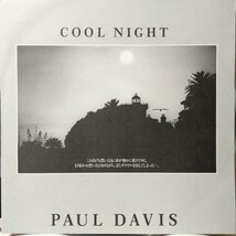 ★★ポールデイヴィス PAUL DAVIS COOL NIGHT★ライナー付 国内盤 アナログ盤 [1532TPR_画像5