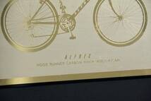 貴重 1990年 Miyata ミヤタ Bicycle of the Year ALFREX CARBON アルフレックス カーボン 盾型 デジタル時計 匿名配送 _画像9