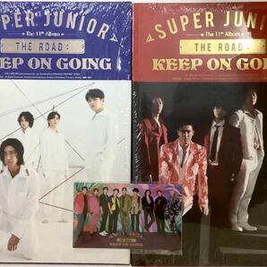 SUPER JUNIOR 11集 THE ROAD:KEEP ON GOING mu-mo特典ステッカー付き