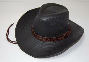  leather * ton gallon * soft wire entering *kau Boy hat 