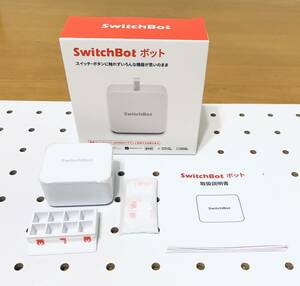 スイッチボット Switchbot SWITCHBOT-W-GH (スイッチ スマートスイッチ スマートホーム Alexa, Google Home, Siri’ , IOT)
