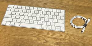 純正 Apple Magic Keyboard US 英語配列　＋　純正 USB-C Lightningケーブル