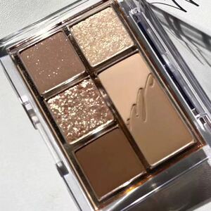 【大人気 】Dikalu eyeshadow 6色 アイシャドウパレット #1 中国コスメ