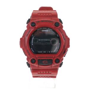 1円スタート CASIO カシオ G-SHOCK Gショック 3200 GW-7900RD 赤 レッド タフソーラー メンズ 腕時計 現状不動品