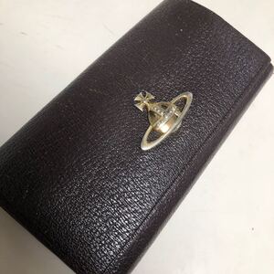 ヴィヴィアンウエストウッド 長財布 ダークブラウン