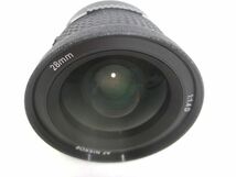 ◆明るい 大口径 広角レンズ Nikon AI AF NIKKOR 28mm F1.4D 良品◆ニコン ニッコール 画角74° 精研削非球面_画像3