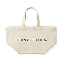 DEAN&DELUCA トートバッグ S 新品 ナチュラル 無地 実用的 マザーズバッグ 折りたたみ 未使用品 エコバッグ_画像1