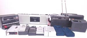 SONY ラジカセ レコーダー まとめ CFS-FM7 AIWA DATA RECORDER DR-20 ICF-110/W TAPECORDER TC-1000/50 Panasonic RF-511 M-201/101 M08006