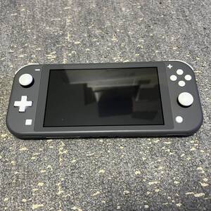 (中古) Nintendo switch Lite ニンテンドー スイッチ ライト グレー 本体のみ 動作良好 動作確認済み 状態B ややキズあり (送料無料)