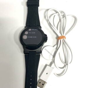 中古 マイケルコース ディラン MKT5011 スマートウォッチ メンズ腕時計(Y0812_11)