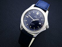 OMEGA Seamaster 120 オメガ シーマスター Steel , Blue Dial メンズ クォーツ ( 極美品 ,電池新品) / 36mm_画像3