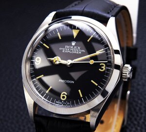 ロレックス エクスプローラー5500 プレシジョン Steel Black Dial メンズ自動巻き( 極美品、OH済み )の商品画像