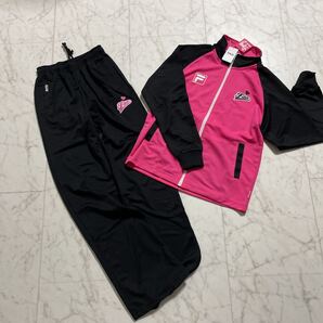 FILAジャージ160 新品 フィラジャージセットアップ ジャージ上下 ジャージ女子