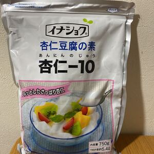 イナショク やわらか杏仁豆腐の素 750g なめらかでとろける杏仁 杏仁プリン 手作りお菓子 デザート 手作り スイーツ