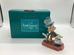 1993■　レア WDCC ピノキオ ジミニー・クリケット Jiminy Cricket フィギュア ディズニー TDL Disney 陶器製 置物