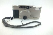 ☆ CONTAX コンタックス CONTAX T vs コンパクトカメラ 3.5-6.5 28-56mm 中古 現状品 220707J6221_画像1