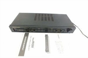 ◇ marantz マランツ RV351 サウンドプロセッサー 取扱説明書有り 現状品 中古 220708A2069