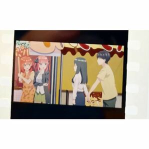 五等分の花嫁 五月 二乃 風太郎 竹林 入場者特典 フィルム 劇場版 