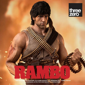 新品未開封スリーゼロ 3Z0288 ジョン・ランボー 1/6 フィギュアFirst Blood john rambo (ホットトイズ、メディコム、エンターベイ等に)