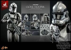 新品未開封 ホットトイズ MMS643 Star wars クローン・トルーパー (クロム版) Clone Trooper chrome version １/６ フィギュア 限定版