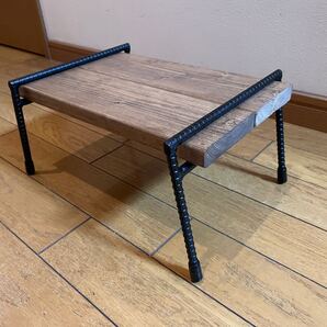 1×4用☆ハンドメイド☆鉄脚☆アウトドア☆アイアンレッグ☆アイアンラック☆1×4用☆