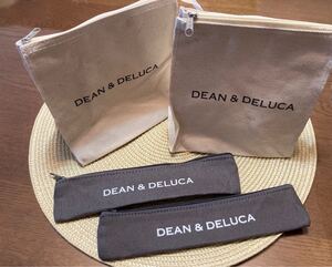 DEAN&DELUCA ディーン&デルーカ ランチバッグ カトラリーポーチ 4点セット ディーンアンドデルーカ